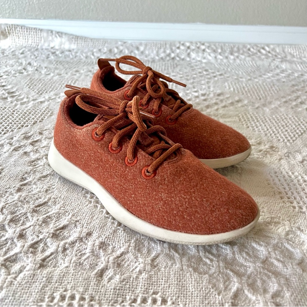 Allbirds Women’s Wool Runner Everyday Sneakers Machine Washable Shoe Merino Sz 7